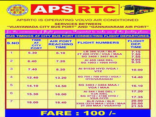 AIRPORT TIMETABLE